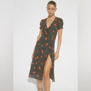 Realisation Par Cherry Midi Dress (worn once! Perfect condition)